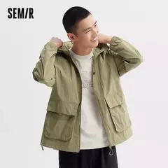 Image of Semir-Chaqueta holgada con capucha para hombre, diseño con protección solar, prendas de vestir de estilo al aire libre, novedad de verano, 2024