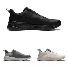 Li-ning hombres LN FLOW zapatos para correr TUFF RB cojín cómodo forro transpirable zapatillas deportivas de ocio AGLU089
