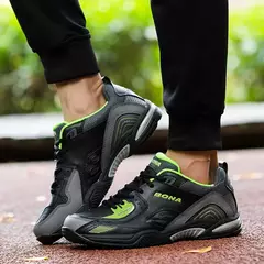 BONA, nuevo estilo Popular, zapatillas de tenis para hombre, zapatillas para correr al aire libre, zapatillas deportivas con cordones para hombre, cómodas, ligeras y suaves en internet