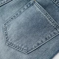 Semir Jeans Mujer 2024 Nuevo estilo de invierno con forro polar Pantalones hasta el suelo Pantalones de pierna ancha estilo Hong Kong en internet