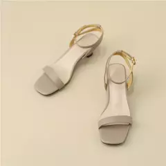 FEDONAS-Sandalias de piel auténtica para mujer, zapatos de tacón con correa al tobillo, a la moda, para fiesta, boda, graduación, oficina, Verano - online store