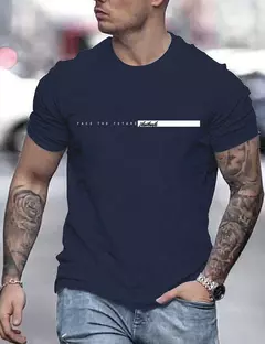 Camiseta estampada de manga corta con cuello redondo de verano para hombre, camiseta cómoda informal, ropa de moda para hombre, camisetas gráficas