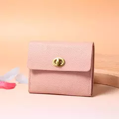 Nueva cartera ins bolso de cambio retro, bolso de tarjeta exquisito y pequeño, bolso de certificado de licencia de conducir de cuero suave