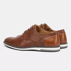 Mocasín de cuero para hombre, moda cómoda, zapatos informales de marca 2024 - tienda en línea