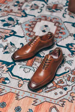 Imagen de Zapatos informales para hombre, zapatos formales Retro con cremallera para hombre, zapatos informales de oficina y negocios de alta calidad para fiesta y boda
