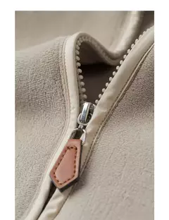 Imagen de Toyouth-Chaqueta de terciopelo de doble cara para mujer, abrigo holgado grueso con capucha de manga larga para invierno, Tops informales versátiles con bolsillo de retales 2024