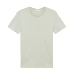 Metersbonwe Camiseta de manga corta para hombre, algodón puro perenne, camisetas monocromáticas informales, camisetas de gran oferta - online store