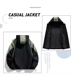 Chaqueta holgada con capucha para hombre, ropa deportiva de senderismo, chaquetas informales transpirables, cortavientos de talla grande, M-8XL, 150KG - buy online