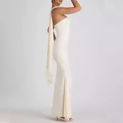 Mia Muse vestidos Primavera Verano elegante decente ajustado sin mangas sin tirantes Maxi vestidos formales de noche para mujer - tienda en línea