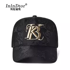 Gorra de béisbol alta con bordado a la moda para hombre, gorra informal con estampado de anacardo para exteriores, adorno facial para las cuatro estaciones, 2024 - comprar en línea