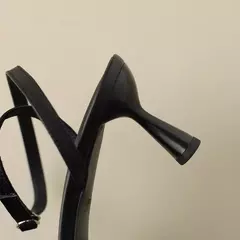FEDONAS-Sandalias de tacón alto fino para mujer, zapatos de piel auténtica con correa en el tobillo, elegantes, básicos, para fiesta y oficina, novedad de verano