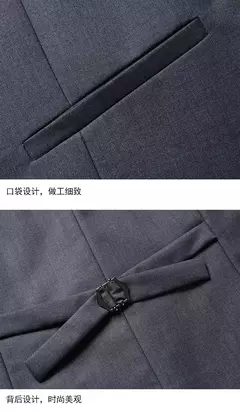 Traje de negocios de moda para hombre, Blazer, chaleco y pantalones, informal, Formal, profesional, Boutique, para boda, 3 piezas, M-6XL, 2024 - Eleganzie