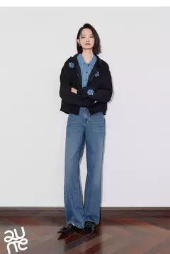 TOYOUTH-Sudadera con capucha para mujer, cárdigan informal con bordado Floral y cremallera, abrigo, otoño 2024 en internet