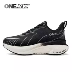 ¡Novedad de ONEMIX! Zapatillas de correr para hombre, zapatillas deportivas antideslizantes para mujer - Eleganzie