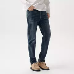 Semir Jeans Hombres Clásico Vintage Primavera Trabajo Desplazamientos Pantalones largos rectos pequeños Pantalones versátiles - buy online