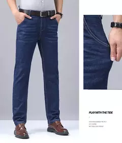 Pantalones clásicos de negocios para hombre, Pantalón de algodón suave y cómodo, informal, elástico, ligero, de lujo, 2024 on internet