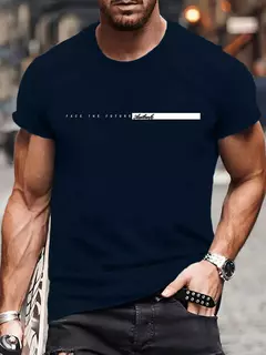Camiseta estampada de manga corta con cuello redondo de verano para hombre, camiseta cómoda informal, ropa de moda para hombre, camisetas gráficas - comprar en línea