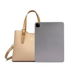 Bolsos de viaje de 3 capas para mujer, bandolera de mano de cuero Pu suave de canguro de alta calidad, bandolera - comprar en línea