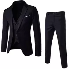 Blazers para hombre, conjuntos de 3 piezas, trajes formales elegantes para boda, chaleco completo de lujo para negocios, pantalones, Abrigos, Chaquetas clásicas - buy online