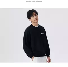 Semir-Sudadera de punto con cuello redondo para hombre, pijama suave y cómodo para el hogar, Top de manga larga on internet