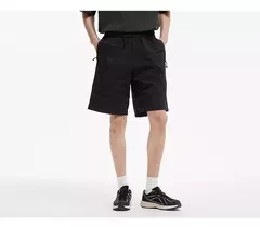 Semir-pantalones cortos informales con paneles para hombre, novedad de verano, cintura elástica, corte holgado, estilo al aire libre, 2025 - tienda en línea