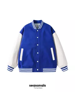 Chaqueta Bomber hombres mujeres flocado Hip Hop suelta Casual Patchwork abrigo Unisex bordado High Street Varsity béisbol prendas de vestir