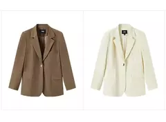 Imagen de Semir-Chaqueta de longitud media para mujer, suéter de Color liso que combina con todo, traje informal a la moda, novedad de otoño, 2023