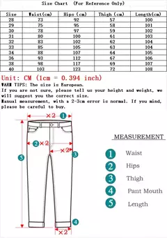 Pantalones vaqueros clásicos de moda de negocios para hombre, pantalones vaqueros informales rectos elásticos azules y negros para trabajo, ropa de marca para hombre - buy online