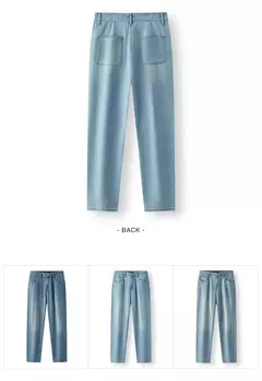 Semir Jeans hombres Retro desgastado lavado sensación fresca pantalones cónicos 2025 nuevos pantalones largos de verano clásico versátil para ropa Casual