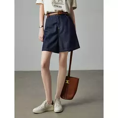 TOYOUTH-pantalones vaqueros de cintura alta para mujer, ropa de calle alta con bolsillo, rectos, novedad de verano, 2024 - tienda en línea