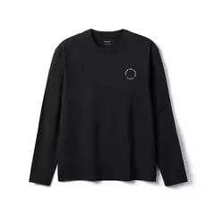 SIMWOOD 2025 Primavera Verano nuevo 160gsm sensación fresca Sorona tela camisetas de manga larga hombres reactivo UV - Eleganzie