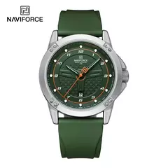 NAVIFORCE, reloj de pulsera informal de cuarzo, relojes impermeables a la moda para hombre, correa deportiva de silicona, reloj luminoso para hombre, reloj Masculino en internet