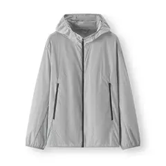 Semir chaqueta de protección solar para hombre, ligera, sensación fresca, Triple protección, Top con capucha, nueva chaqueta de verano 2025 para exteriores - Eleganzie