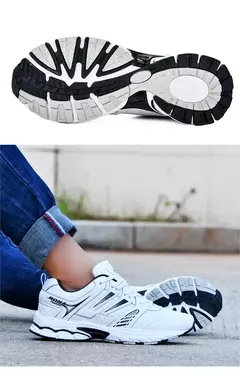 Imagen de BONA-Zapatillas deportivas transpirables para hombre, calzado Popular para correr al aire libre, cómodo, nuevo diseño, envío gratis