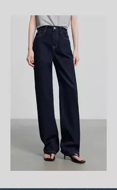 TOYOUTH-pantalones vaqueros de mezclilla para mujer, pantalón de pierna ancha, versátil, bordado, a la moda, primavera 2025