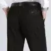 MRMT 2025, nuevos pantalones informales para hombres de mediana edad y mayores, pantalones sueltos rectos de algodón, pantalones finos y gruesos para hombres