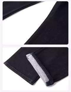 SIMWOOD 2025 primavera nuevo suelto Relax 14,2 oz tela Jeans hombres de talla grande pantalones vaqueros cálidos - buy online