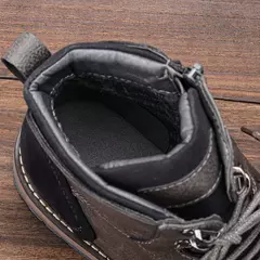 Talla 7-13 Botines para hombre Botas de cuero para hombre Bota de marca para hombre # AL605 - online store