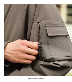 Semir-Chaqueta acolchada de algodón para hombre, chaqueta de piloto gruesa de invierno, ropa acolchada de algodón de tres resistentes, novedad de 2024 - Eleganzie