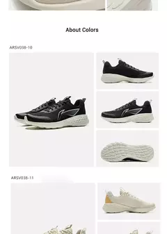 Imagen de Li-ning zapatillas LIGHTCLOUD para correr para mujer, forro cómodo transpirable, zapatillas Retro con estilo ARSV038