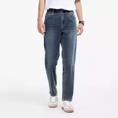 Semir Denim Pants Men 2025 Verano Nuevos pantalones largos clásicos retro de pierna recta on internet