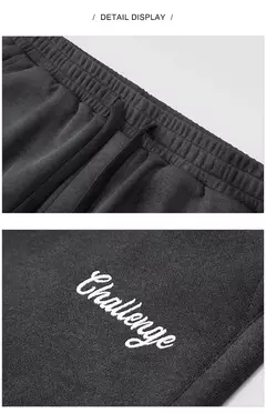 Semir-Pantalones informales para hombre, pantalón largo de pierna ancha, personalizado, bordado de letras, estilo callejero, novedad de otoño, 2024 - online store