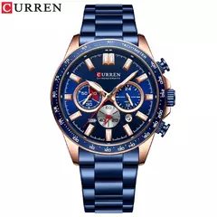Reloj Cronógrafo Deportivo de Acero Inoxidable – Precisión y Estilo - tienda en línea