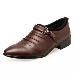 Zapatos Oxford elegantes y elegantes, zapatos de hombre de talla grande, zapatos de vestir para hombre, mocasines de vestir de cuero para hombre, zapatos sin cordones para hombre en internet