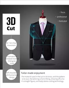 Traje elegante para hombre para boda, 3 piezas, 2 conjuntos, chaquetas, chaleco, pantalones, Blazers, abrigos formales de negocios para novio, disfraz 2025