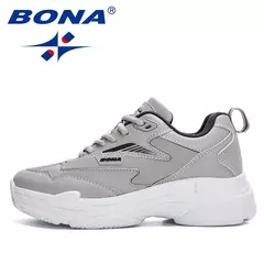 BONA, nuevos diseñadores, moda para estudiantes, calzado de ocio, zapatos para papá, zapatos casuales para exteriores para mujer, zapatillas de deporte femeninas a la moda