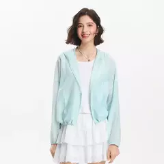Chaqueta Semir para mujer con estampado Floral femenino 2025 nueva chaqueta con capucha de gran tamaño de verano dulce para trajes casuales y de moda - comprar en línea