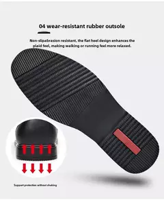 Zapatos de cuero genuino, mocasines para Hombre, zapatos de cuero informales de negocios, mocasines suaves clásicos, zapatos planos transpirables para Hombre - comprar en línea