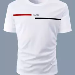 Camiseta holgada de verano para hombre, camisetas estampadas 100 algodón, camisetas de marca con estampado negro para hombre, camiseta blanca de moda, ropa informal para hombre - buy online