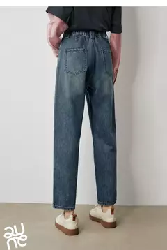 TOYOUTH-pantalones vaqueros para mujer, Vaqueros elásticos de cintura alta hasta el tobillo, bombachos, Otoño, 2024 - comprar en línea